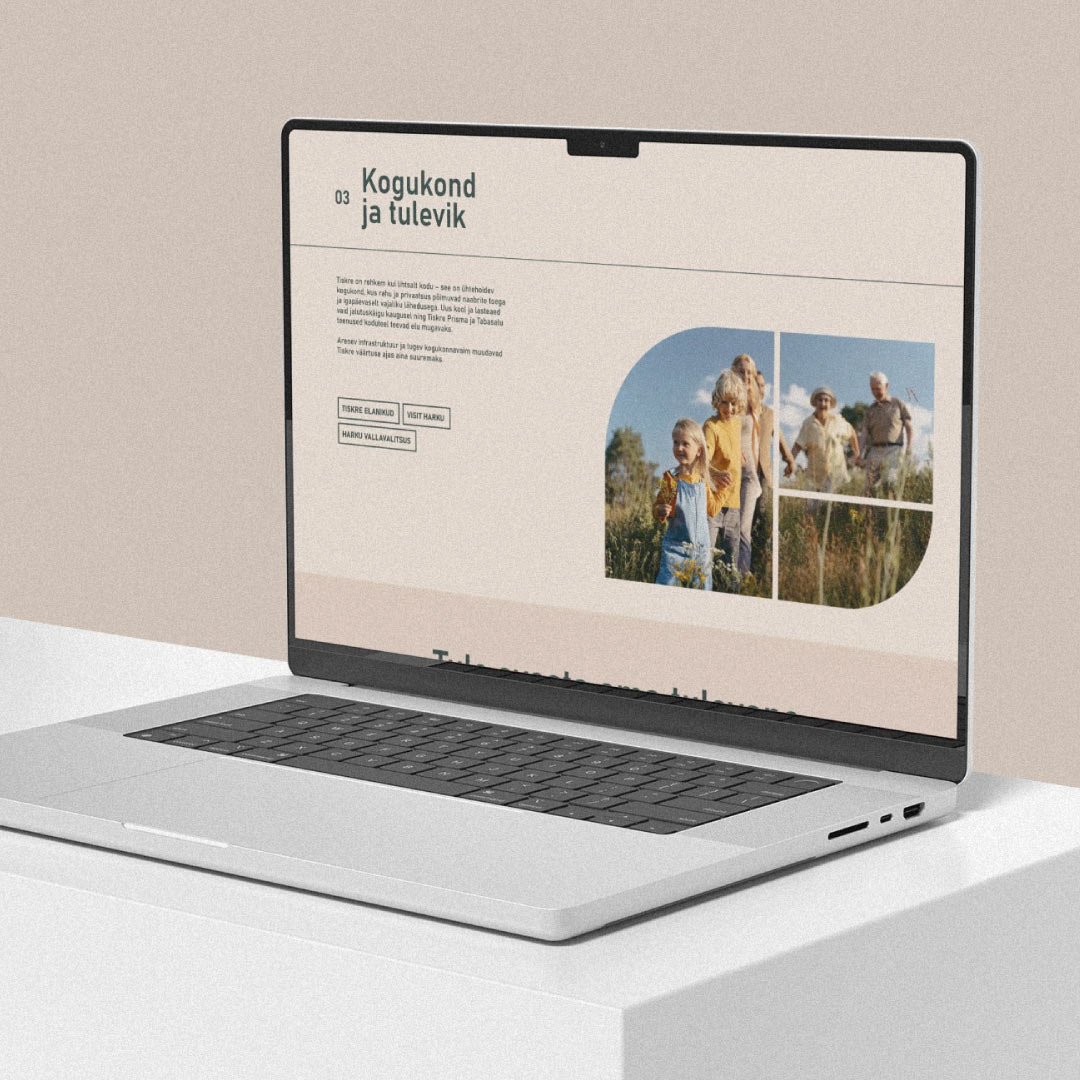 Tiskre elamud veebileht