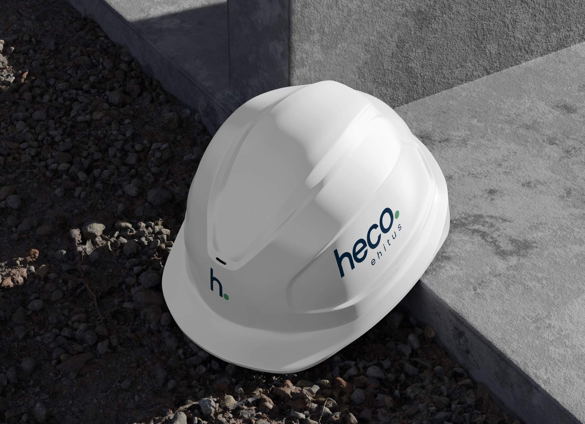 Heco ehituse logo kiivril