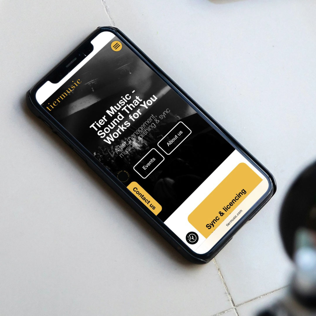 Tier Music veebileht